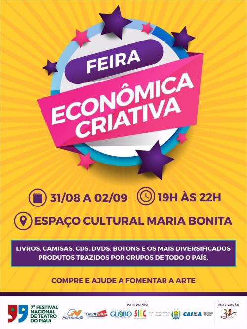Festival Nacional de Teatro em Floriano contará com Feira Econômica