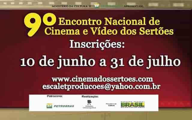 9º encontro nacional de cinema e vídeos dos sertões